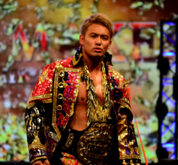 Kazuchika Okada, who currently holds the IWGP Heavyweight Championship