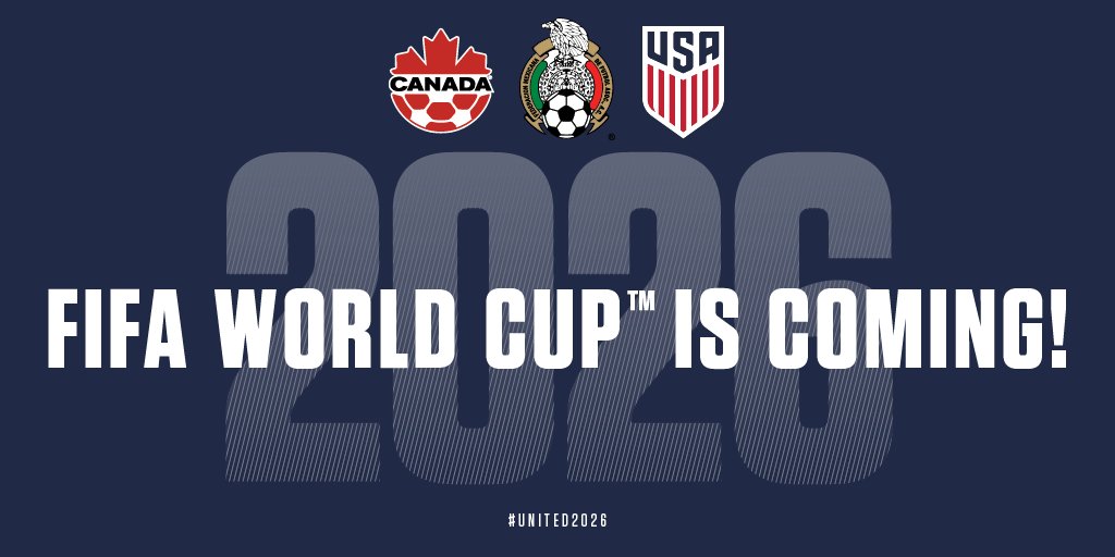 World Cup 2026 Host By USA, Canada and Mexico