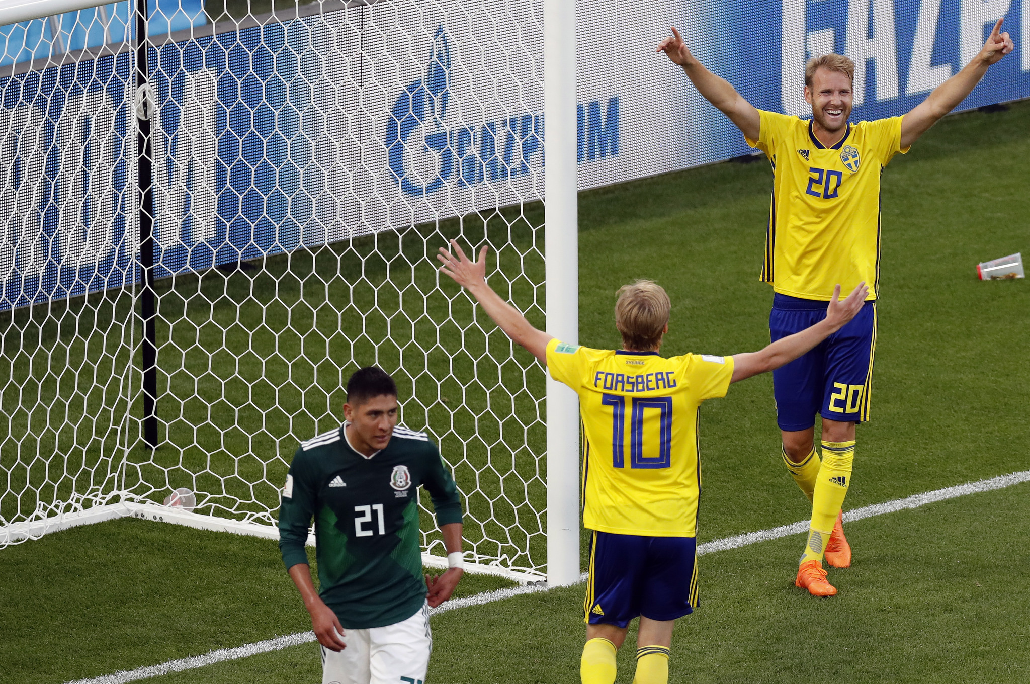 World Cup 2018: Forsberg Strike Send Sweden Into Last Eight