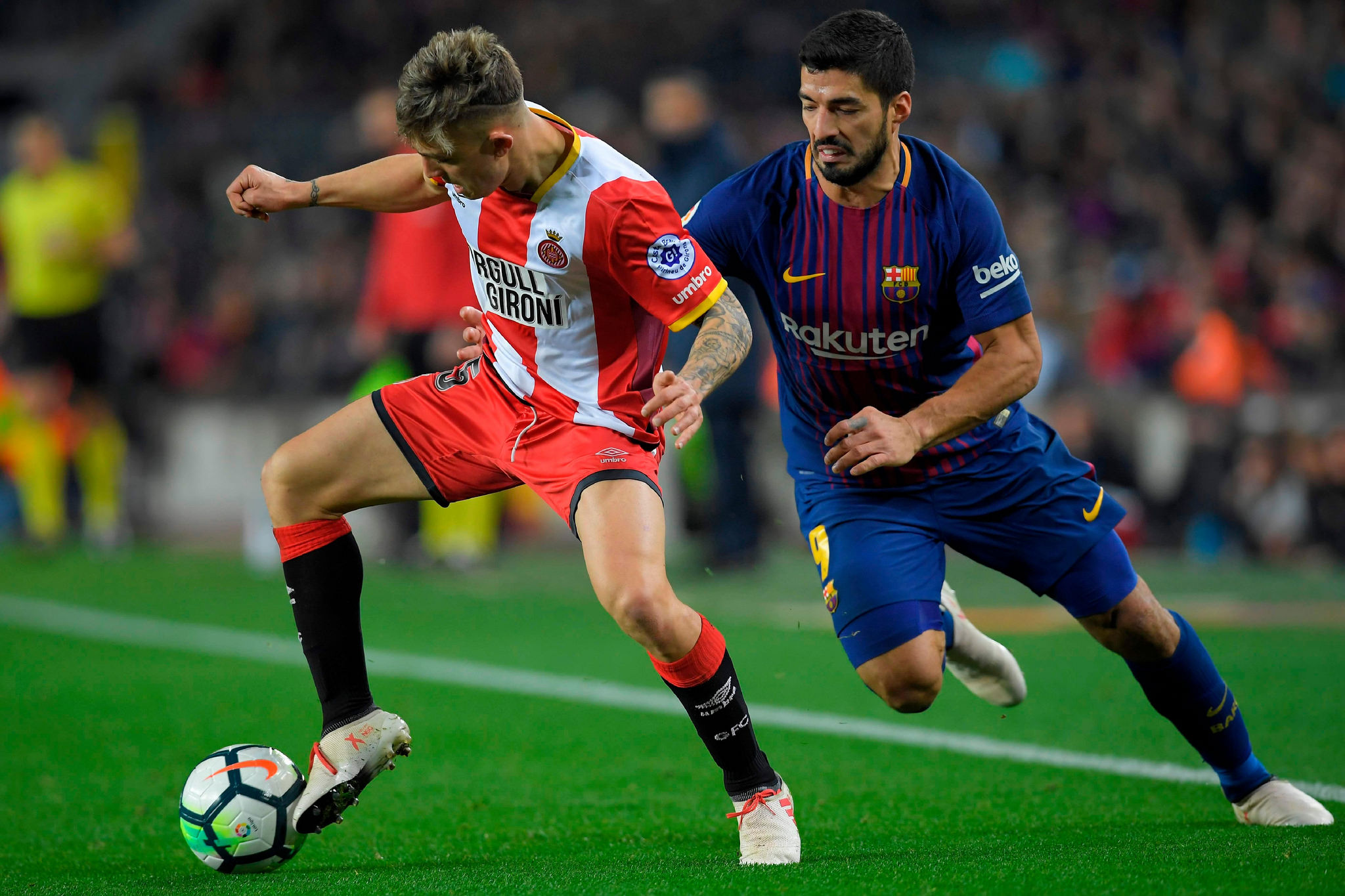 La Liga: Girona Hold 10-Man Barcelona