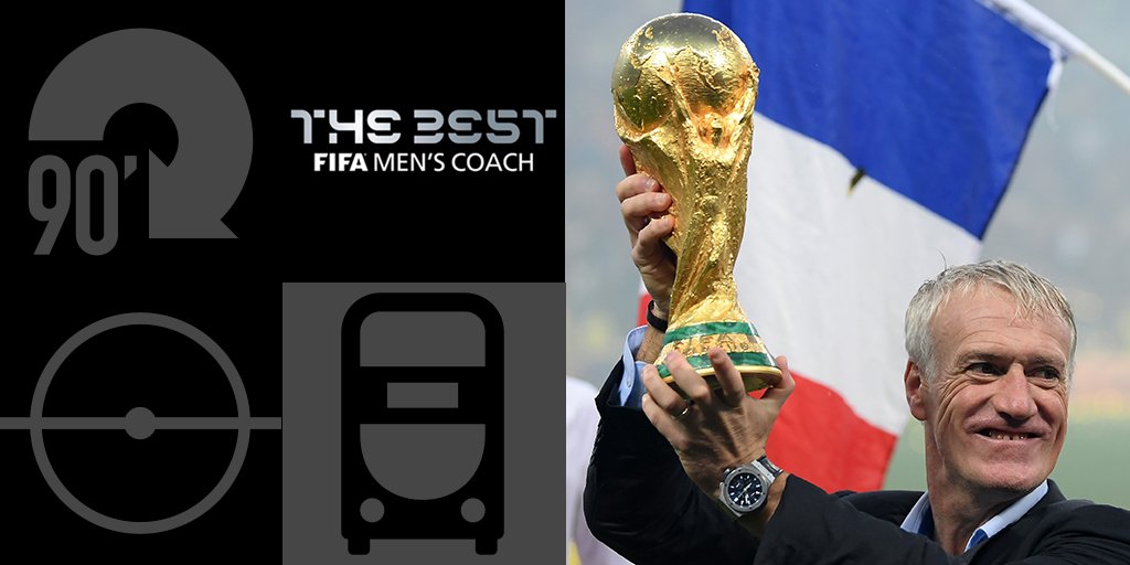 Didier Deschamps Wins 2018 The Best FIFA Men's Coach