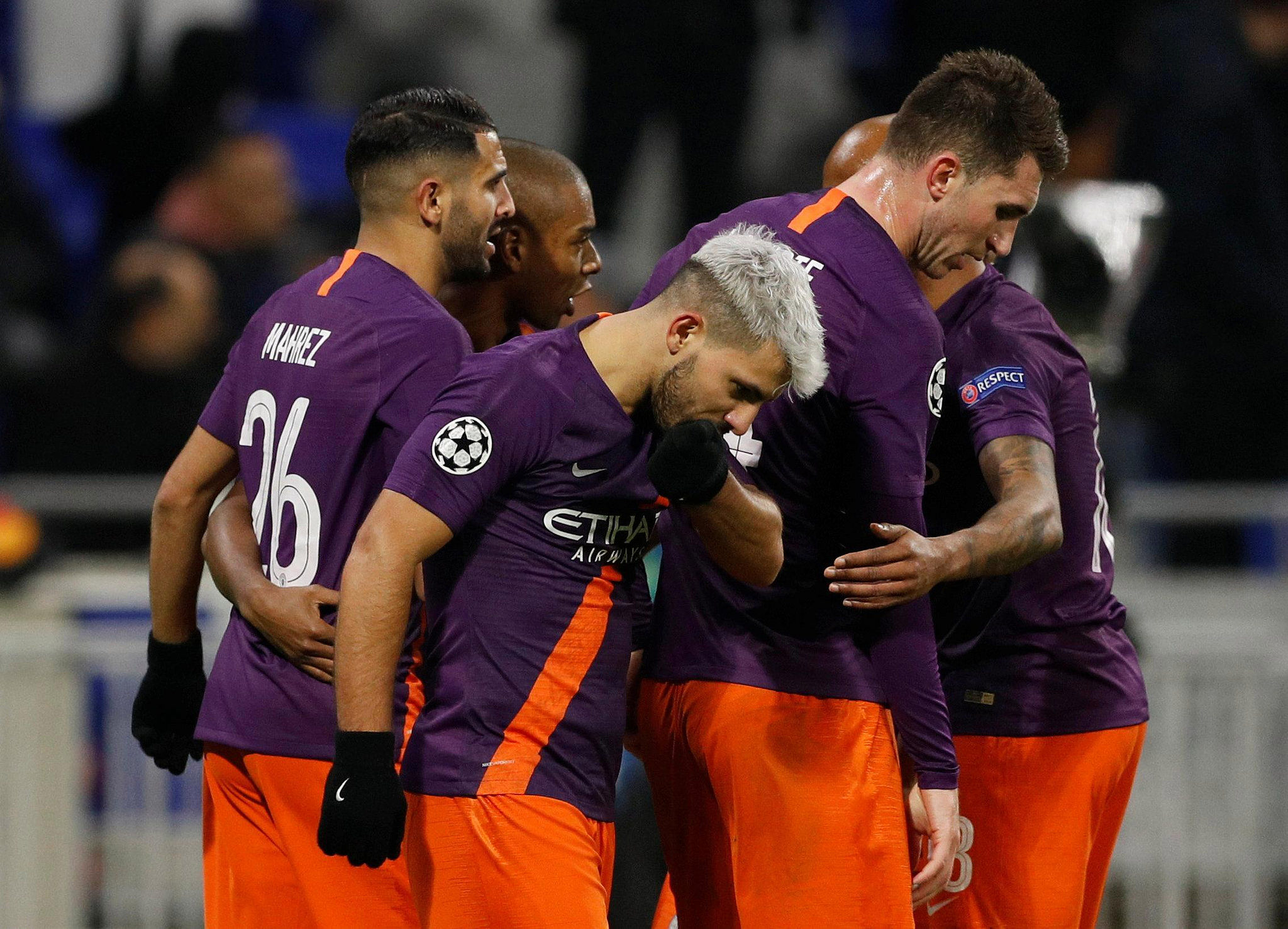 Manchester City Qualify With 2-2 Draw Against Lyon