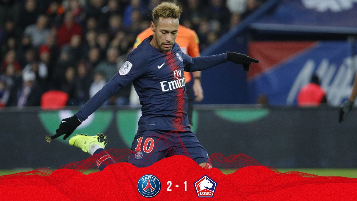 Mbappe And Neymar Help PSG Defeat Lille