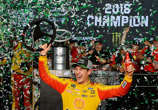In his 3rd Homestead Appearance, Joey Logano Wins His 1st NASCAR Championship