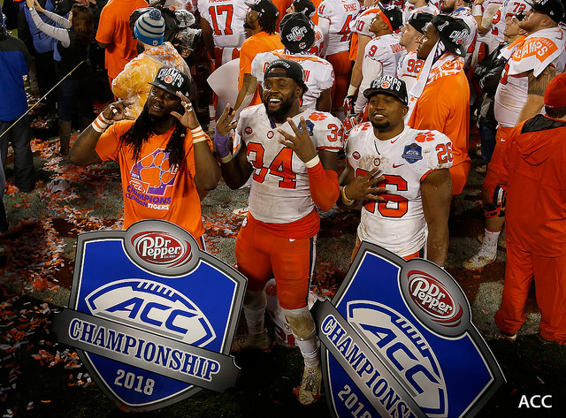 Clemson Wins Fourth Straight ACC Title