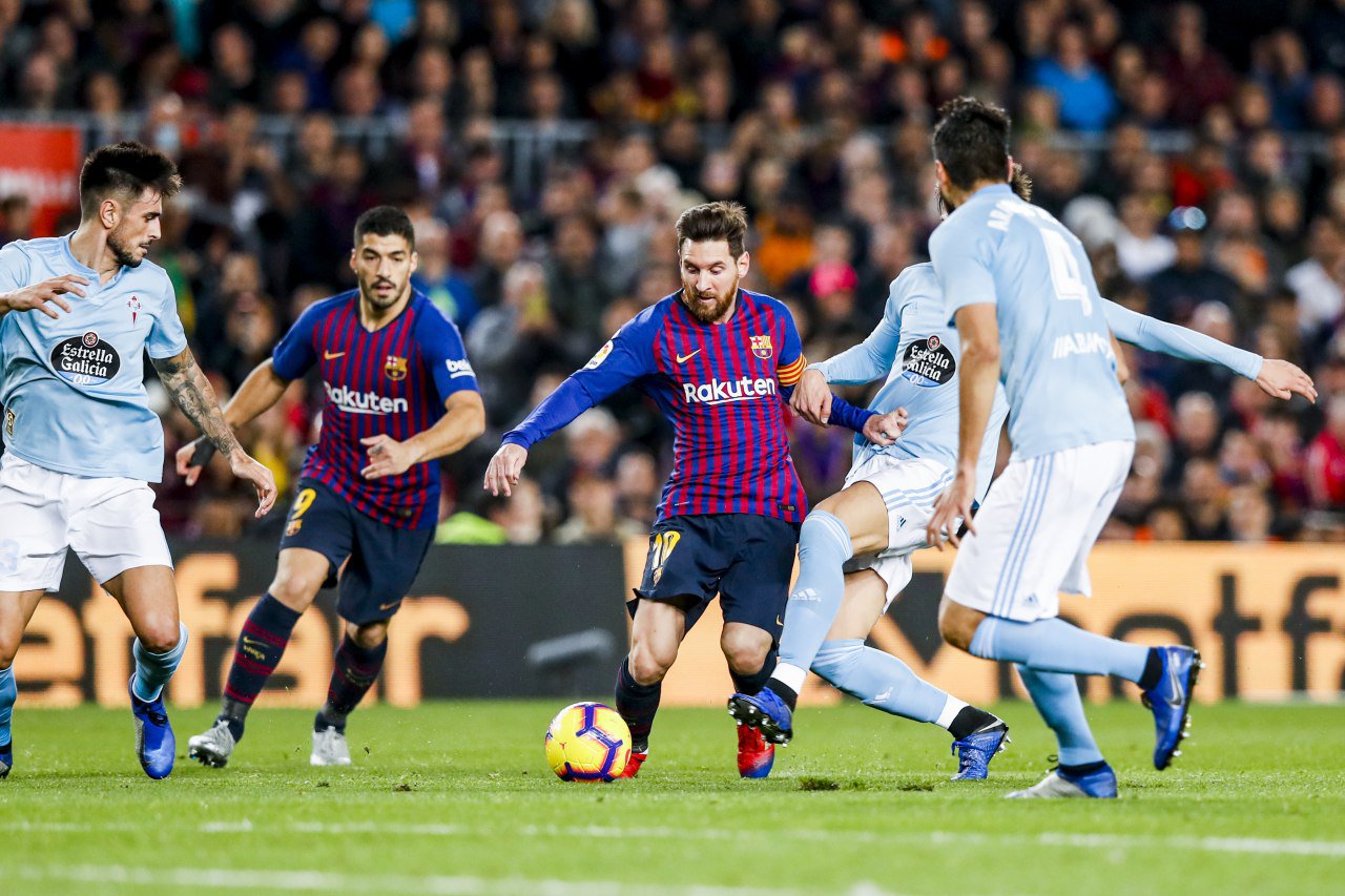 Barcelona Prevail Against Celta Vigo