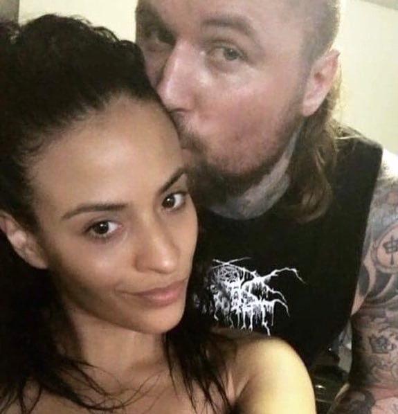 Aleister Black recently married long-time girlfriend Zelina Vega