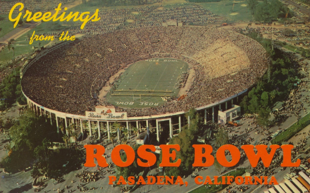 The Granddaddy of the all: The Rose Bowl