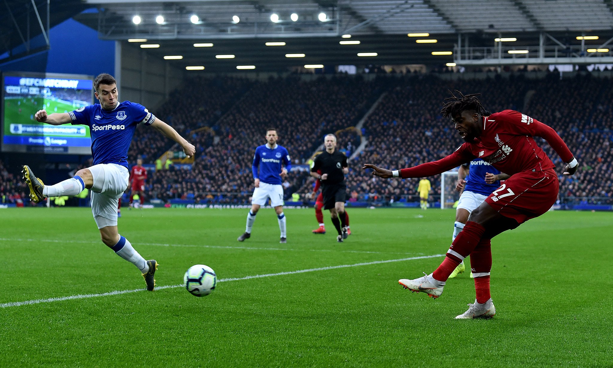 Liverpool Held By Everton At Goodison Park