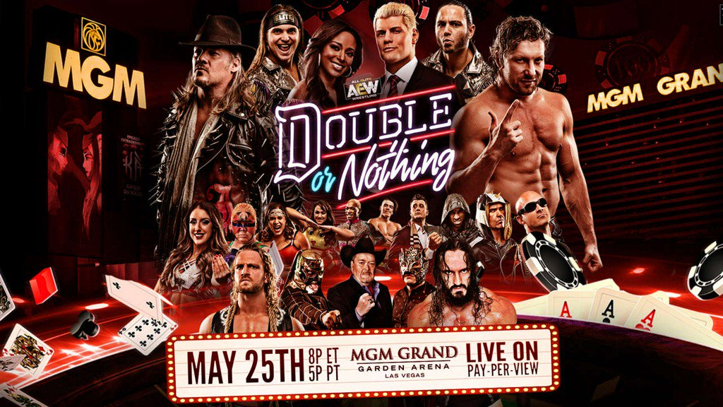 Double or Nothing Final Match Card and Last Minute News