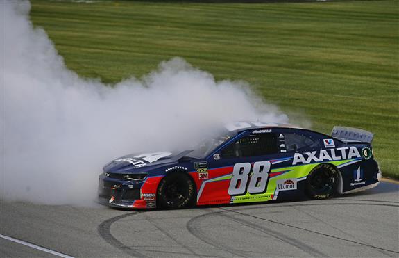 Alex Bowman Breaks Through for First Career Win at Chicagoland