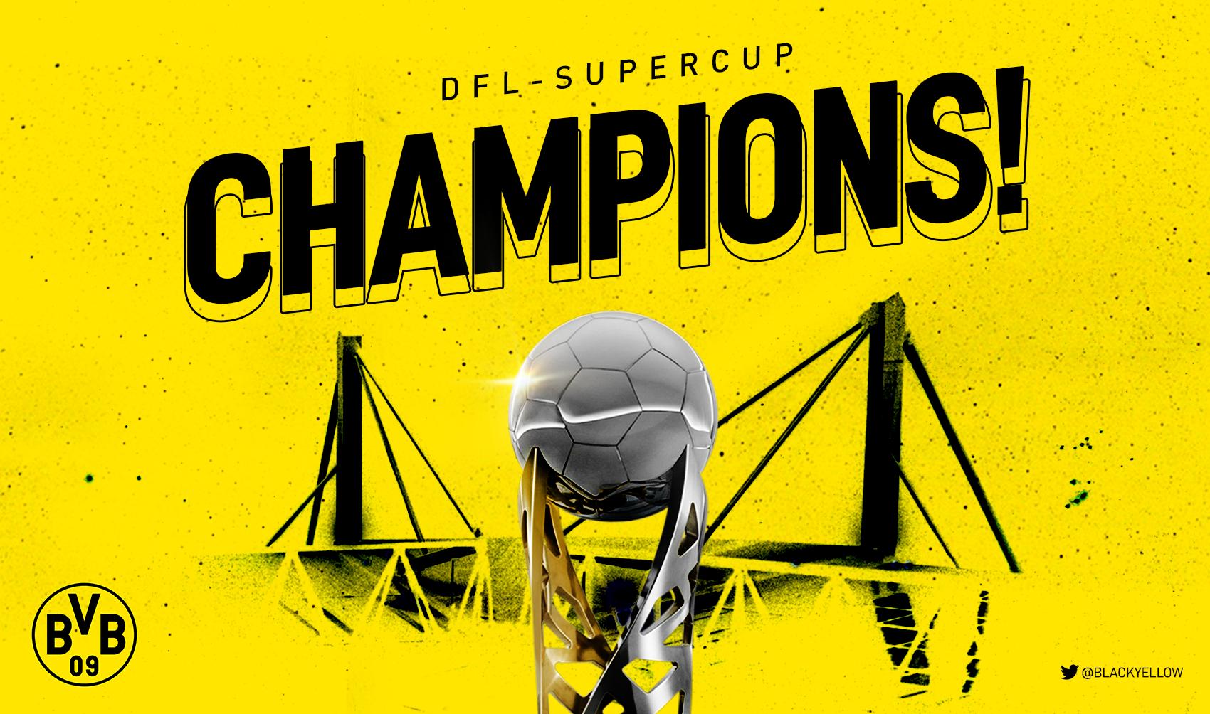 Dortmund Lift The German Super Cup