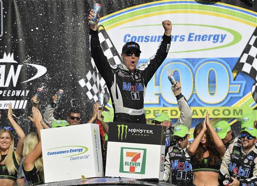 Kevin Harvick Holds Serve In Michigan With Back To Back Wins