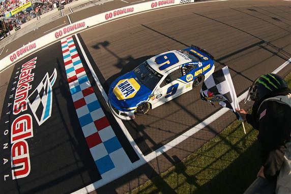 Chase Elliott Scores Second Straight Watkins Glen Win