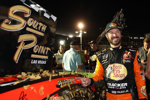 Martin Truex, Jr. Opens Playoffs with Las Vegas Win