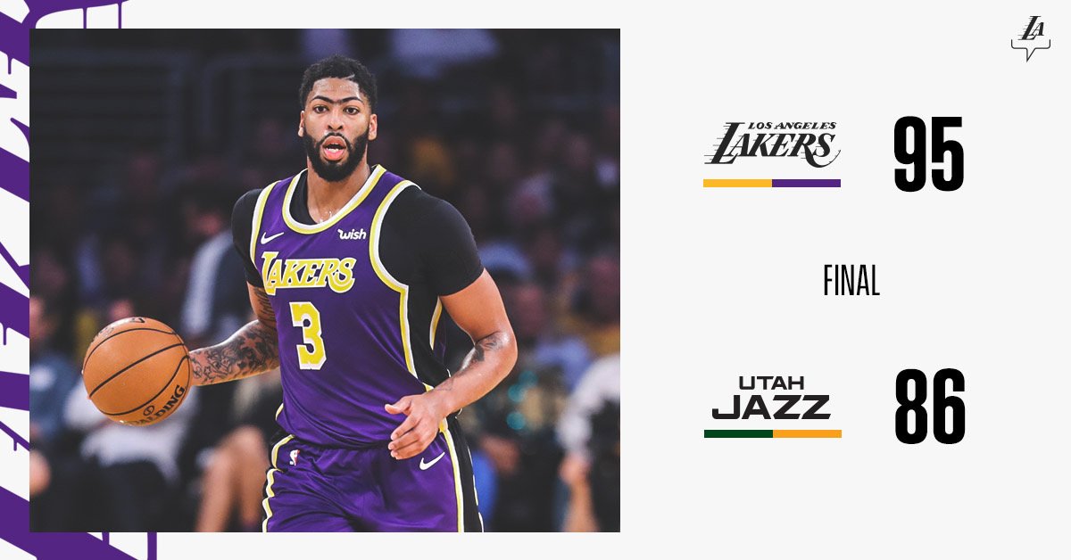 4 Takeaways From Los Angeles Lakers 95-86 Win Over Utah Jazz