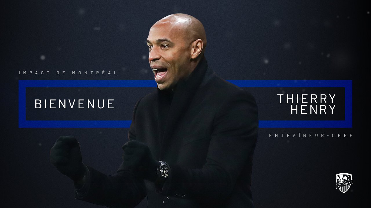 Thierry Henry Joins Montreal Impact As New Head Coach