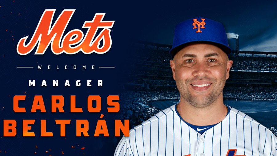 Mets Name Carlos Beltran As Their New Manager
