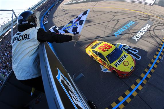 Joey Logano Earns 25th Career Win at Phoenix