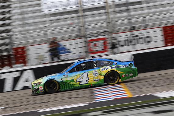 Harvick Hammers Away Another Atlanta Win