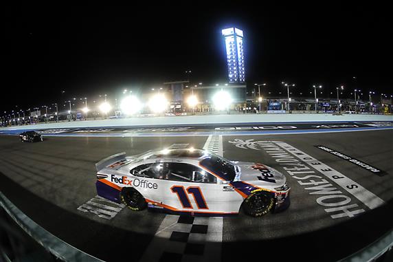 Denny Hamlin Earns 40th Career Win at Homestead