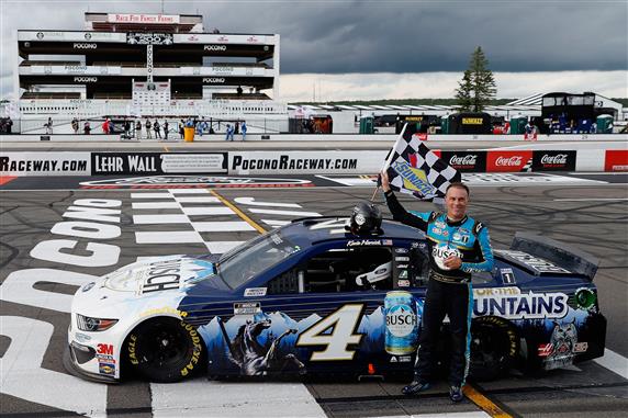 Kevin Harvick Wins His First Career Cup Series Race At Pocono