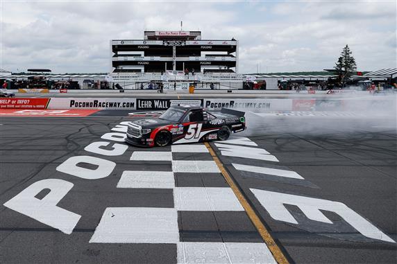 Brandon Jones Wins At Pocono