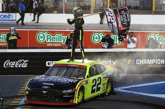 Austin Cindric Wins Phoenix, Xfinity Series Title