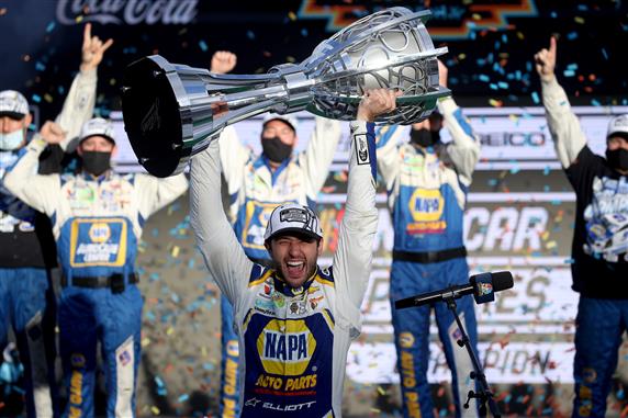 Chase Elliott Wins 2020 Cup Series Championship