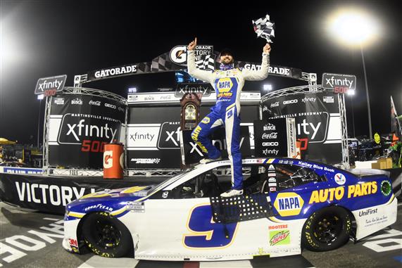 Elliott Earns Championship Berth with Martinsville Win