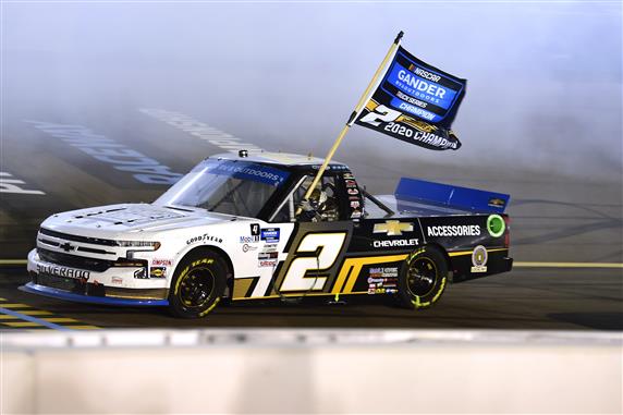 Sheldon Creed Crowned 2020 Truck Series Champion