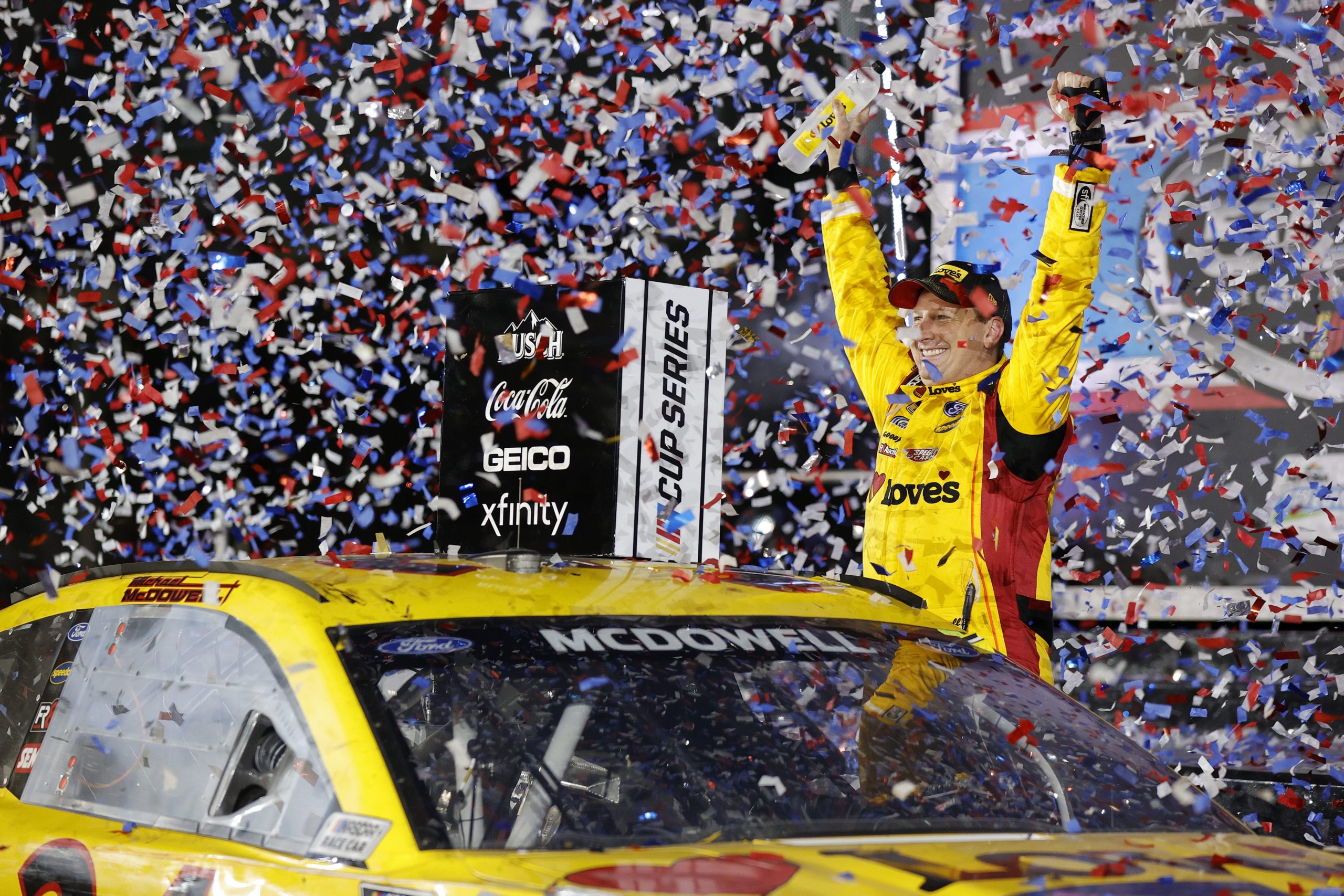 Michael McDowell Wins Daytona 500 in Last-Lap Thriller