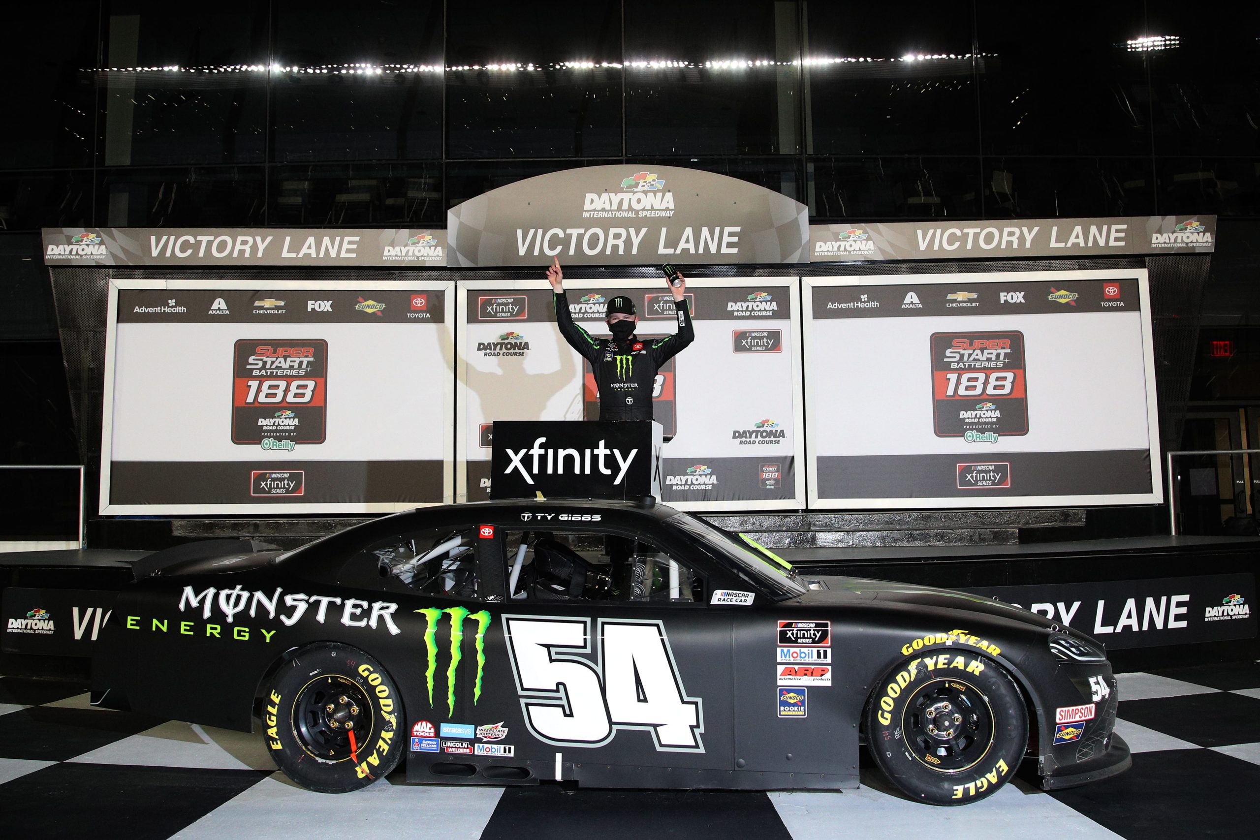 Ty Gibbs Wins Daytona RC in Xfinity Series Debut