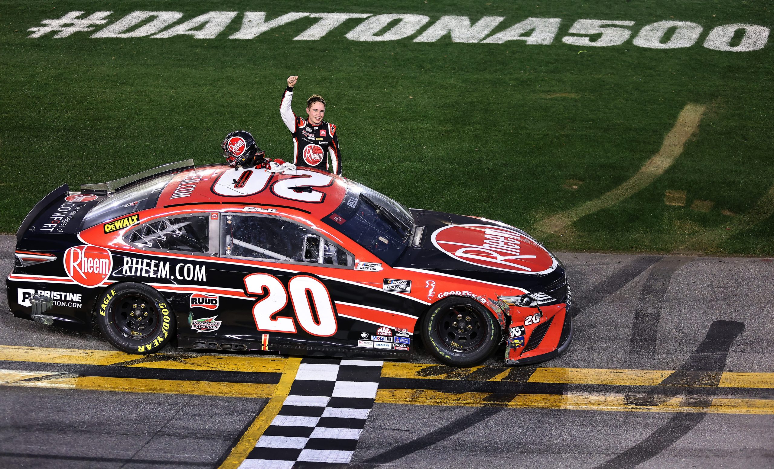 Christopher Bell Earns First Cup Win on Daytona RC
