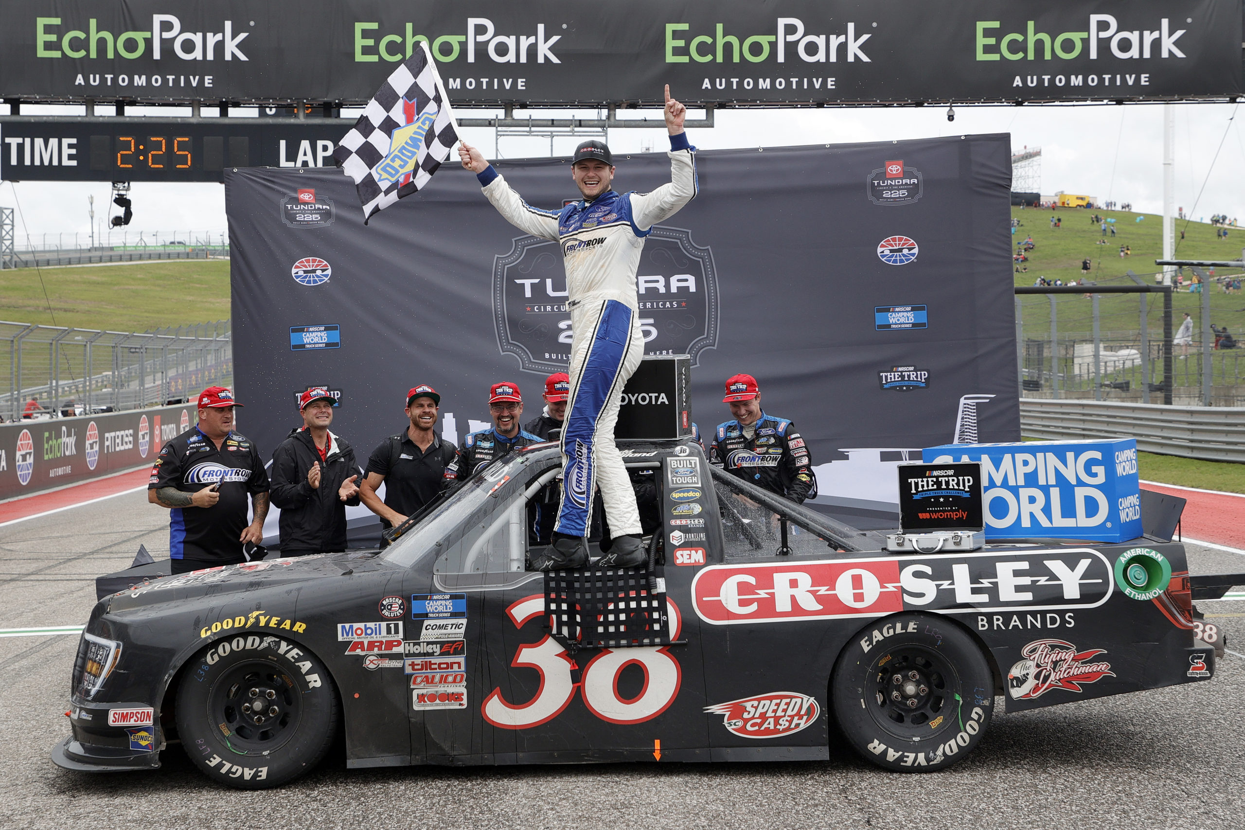 Todd Gilliland Wins Inaugural Truck Race at COTA