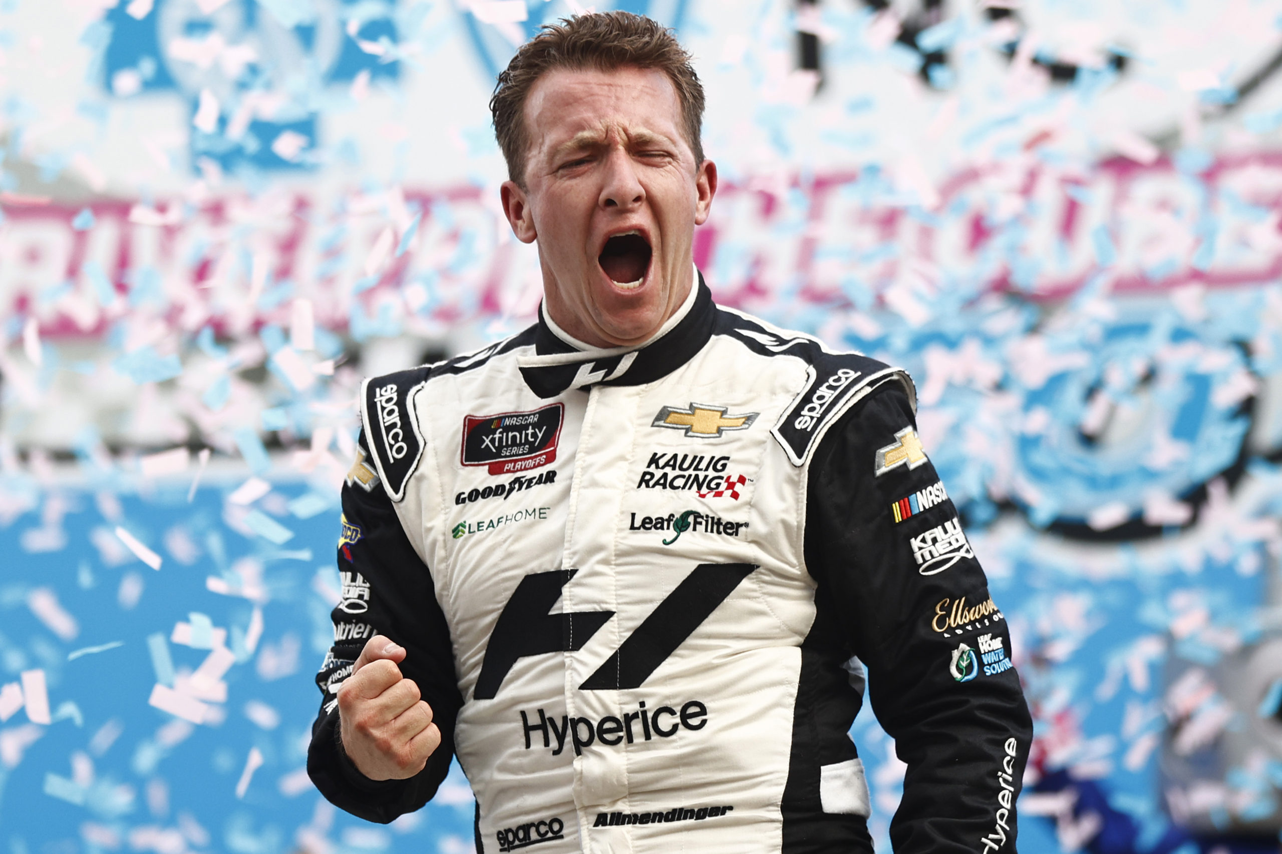 Allmendinger Scores Roval Hat-Trick with 3rd Win
