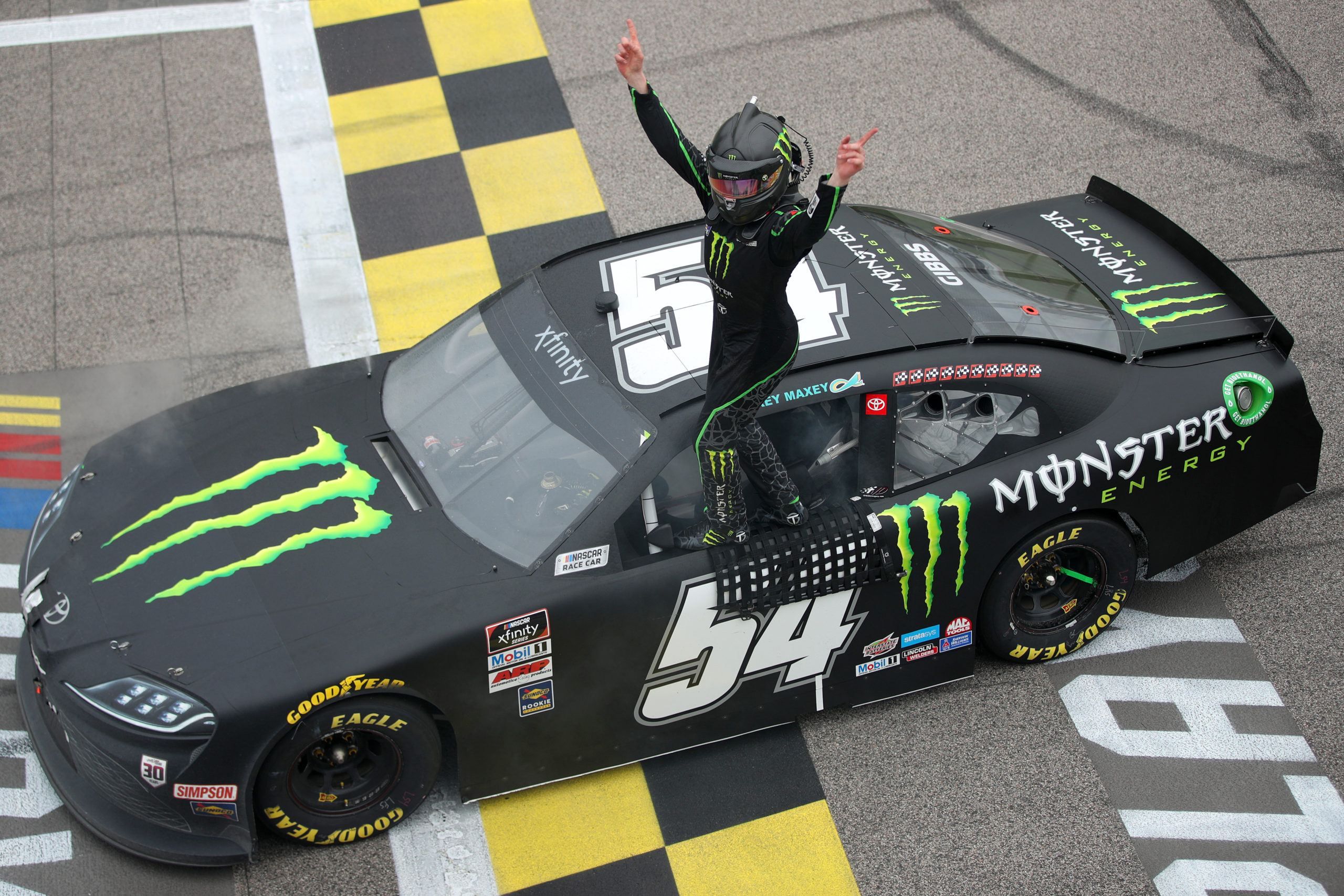 Ty Gibbs Grabs Another Win At Kansas Speedway TSJ101 Sports!