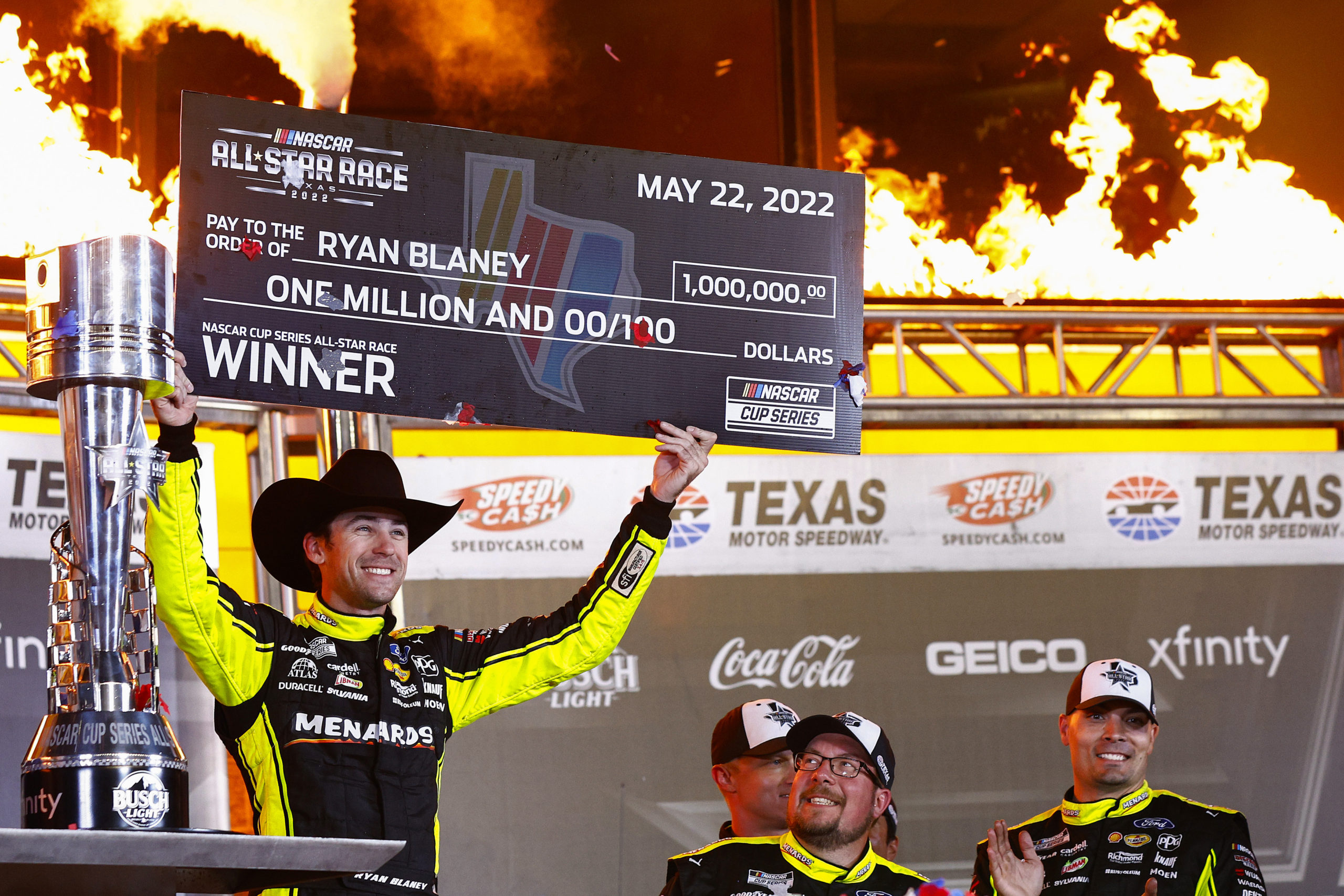 Blaney Brings Down the House With All-Star Race Win
