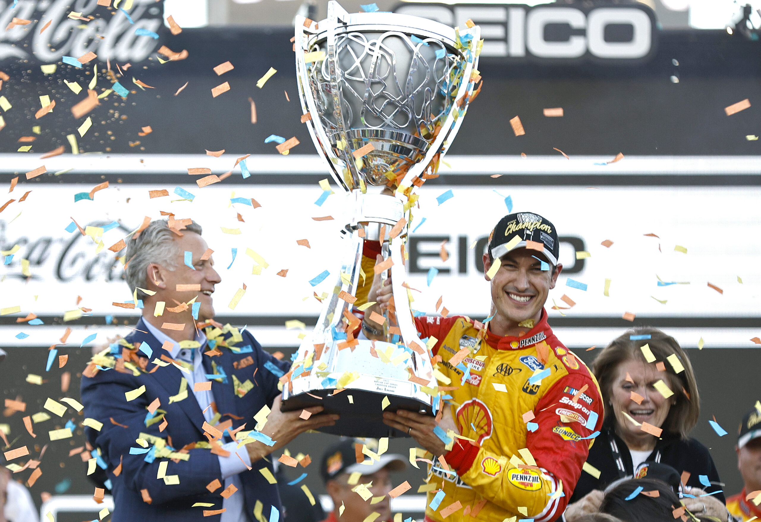Joey Logano Takes Second Cup Series Championship