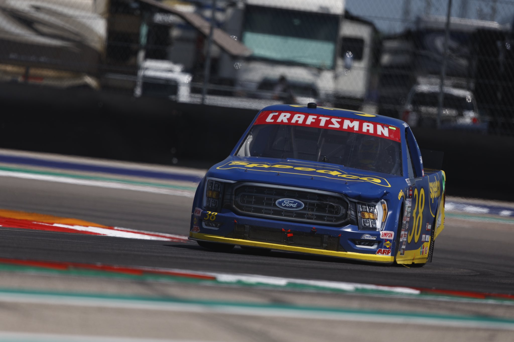 Zane Smith, Front Row Motorsports Stay Perfect in COTA