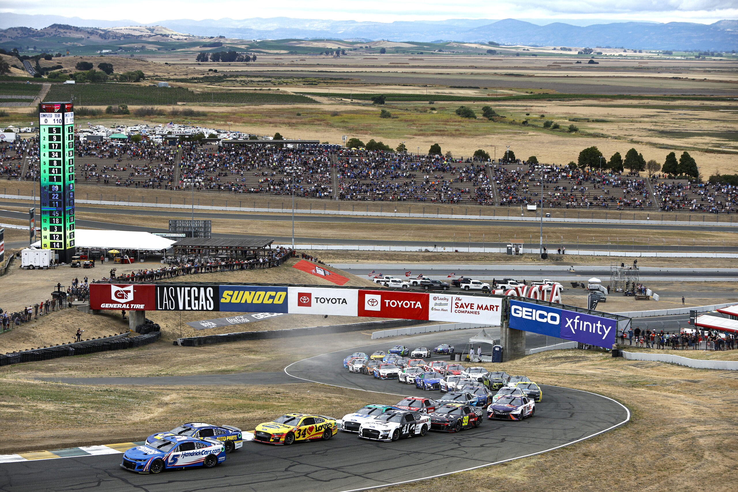 Who Can Win in Wine Country at Sonoma?
