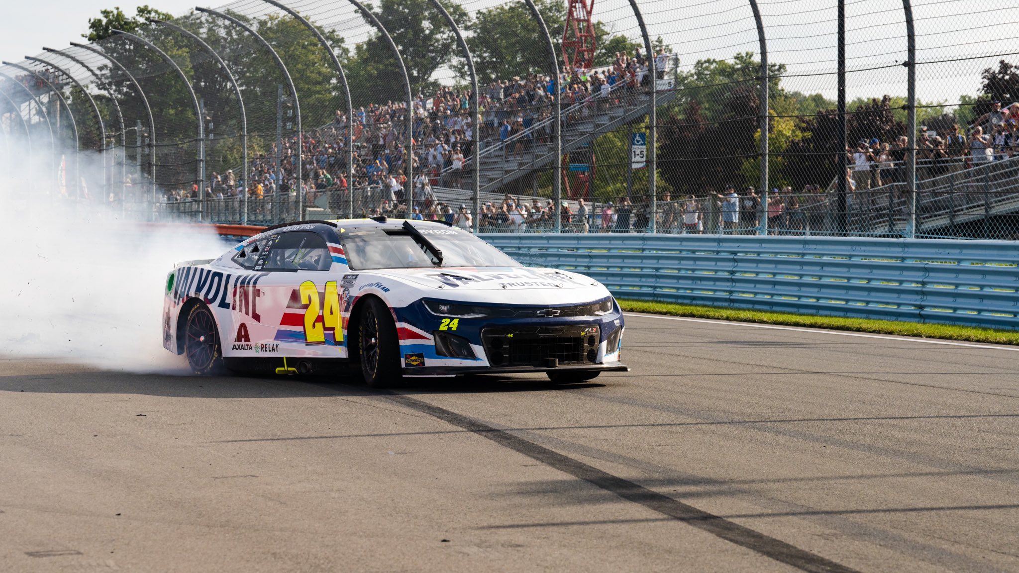 William Byron Takes Fifth Win of Year at Watkins Glen