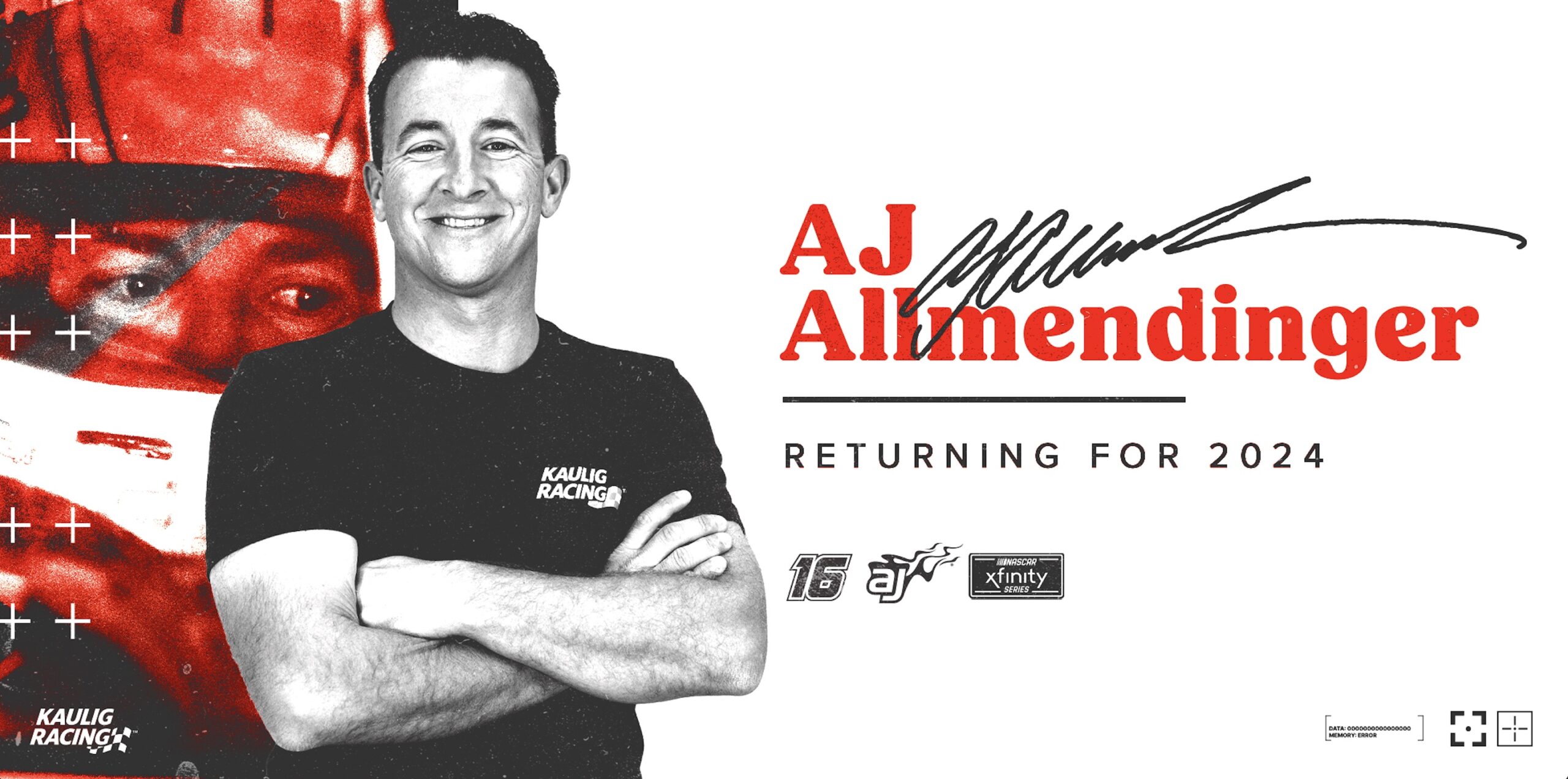 AJ Allmendinger Sent Back to Xfinity Series for 2024 Season