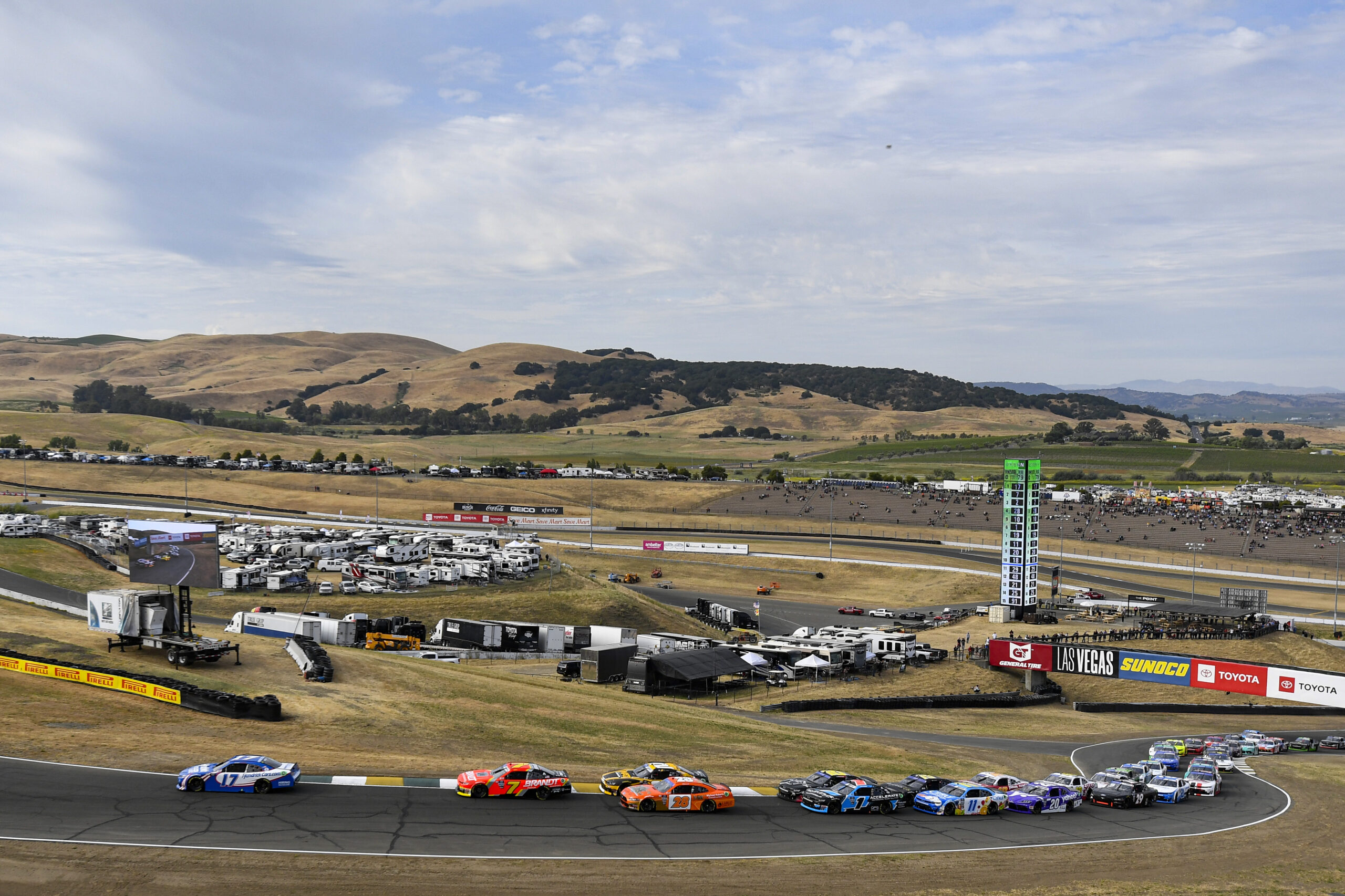 NASCAR 2024 Sonoma Television Schedule