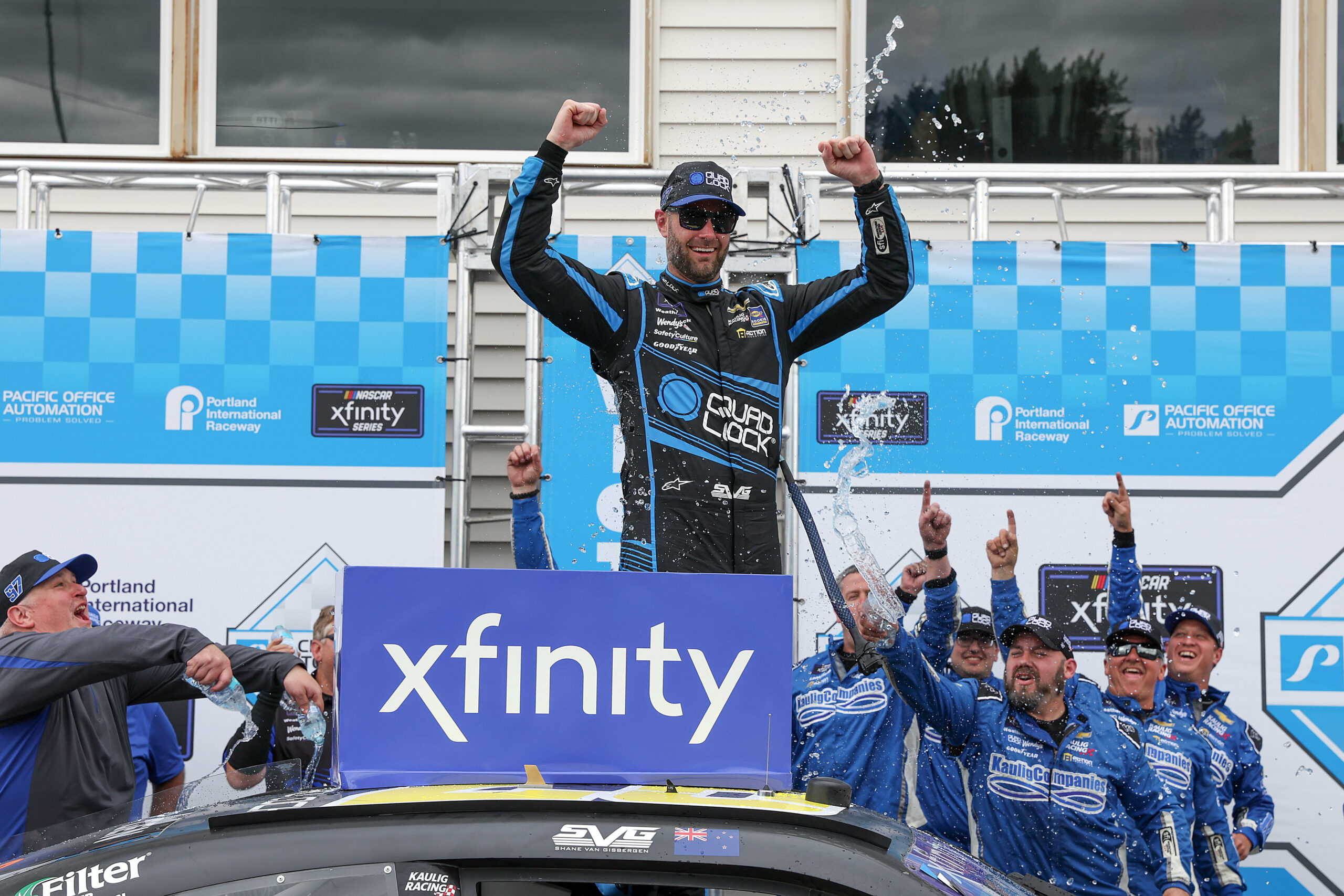 Shane van Gisbergen Triumphant in Xfinity Series at Portland