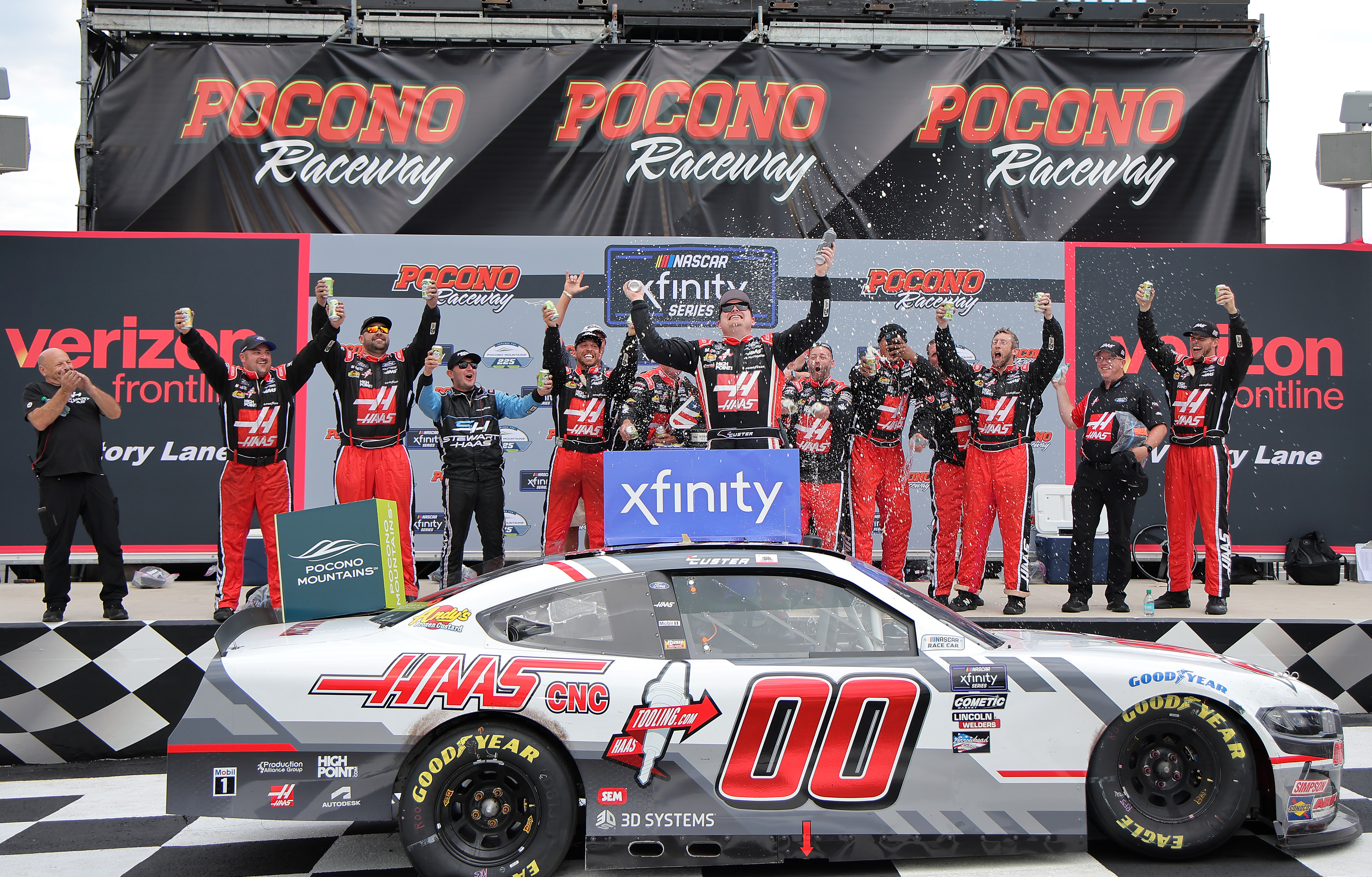 Cole Custer Returns to Xfinity Victory Lane at Pocono