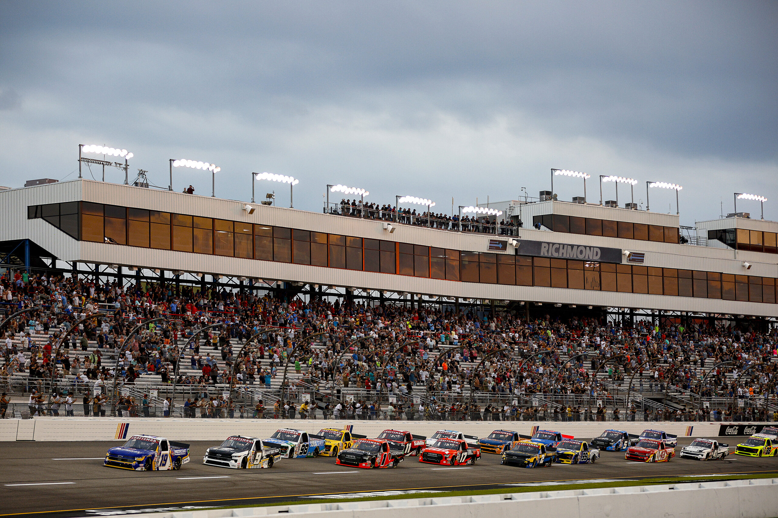 The Tight Battle at the Back of the Truck Series Playoffs