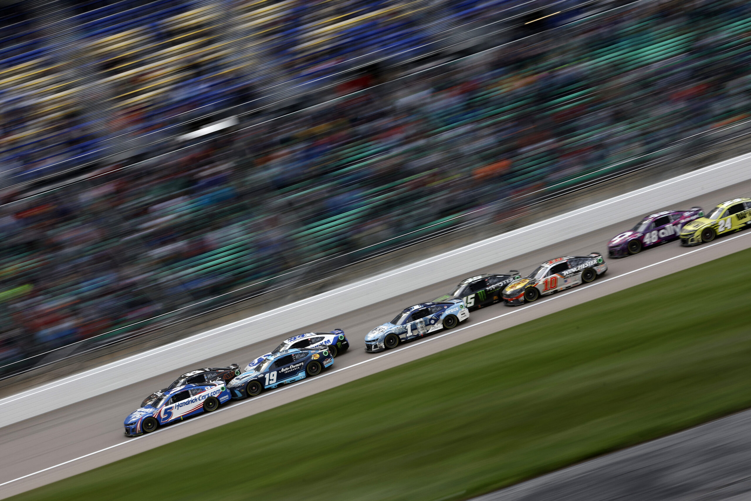 NASCAR Television Schedule: Kansas Playoff Weekend