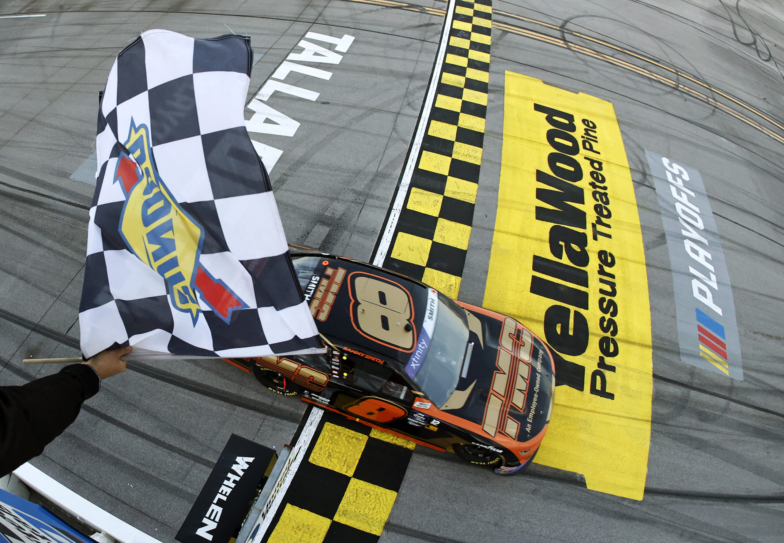 Sammy Smith Sends Playoff Stunner with Talladega Win