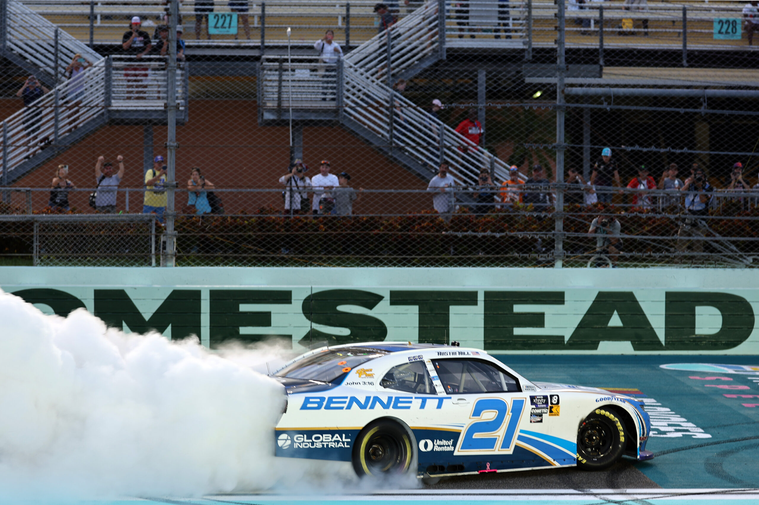 Austin Hill Wins into First Xfinity Championship 4 From Homestead